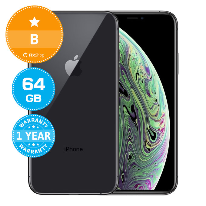 Apple iPhone XS Space Gray 64GB B Prenovljen