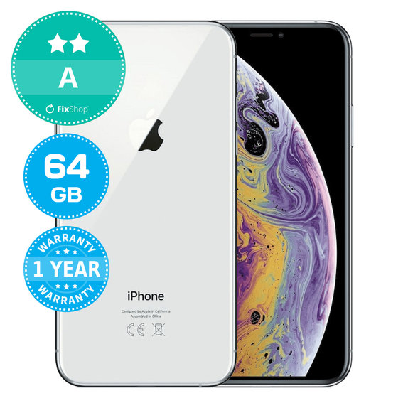 Apple iPhone XS Silver 64GB A Prenovljen