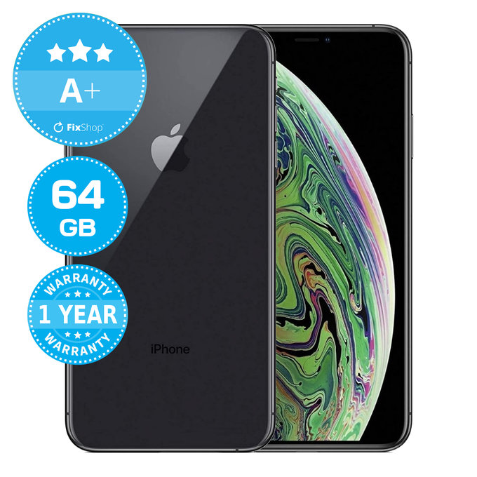 Apple iPhone XS Max Space Gray 64GB A+ Prenovljen