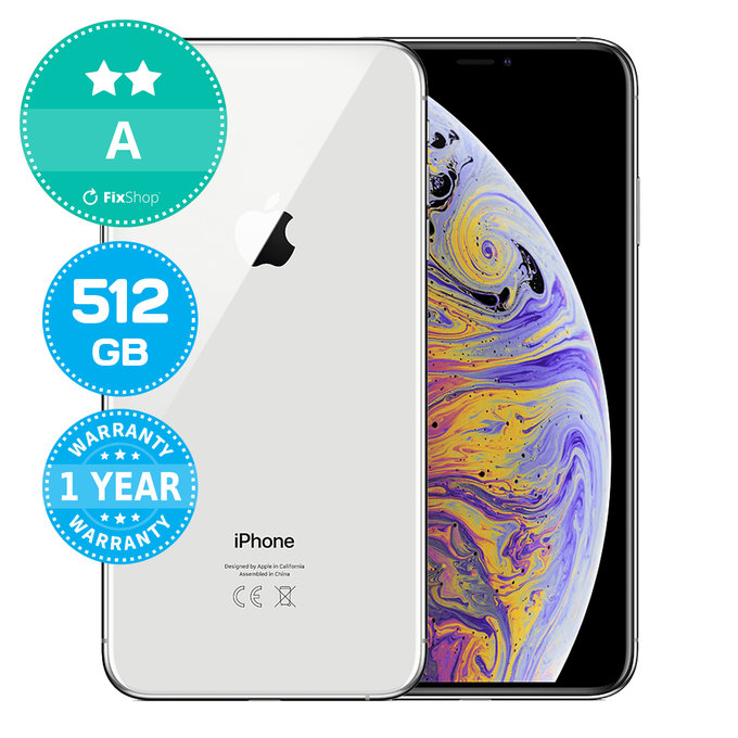 Apple iPhone XS Max Silver 512GB A Prenovljen