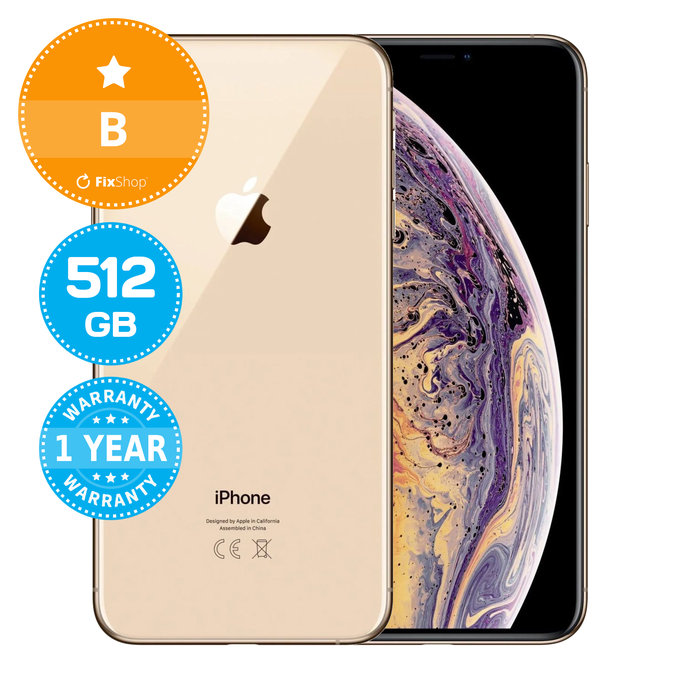 Apple iPhone XS Max Gold 512GB B Prenovljen