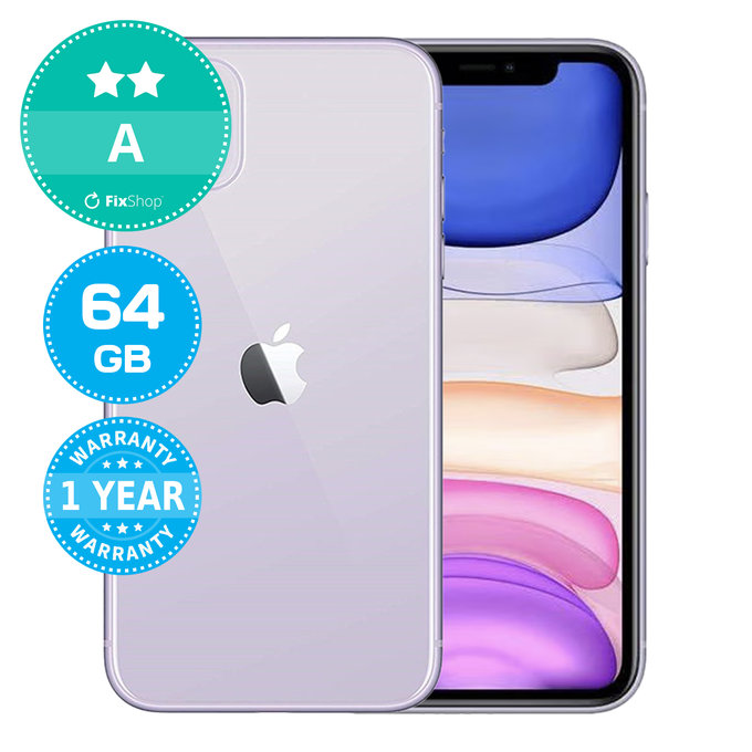 Apple iPhone 11 Purple 64GB A Prenovljen