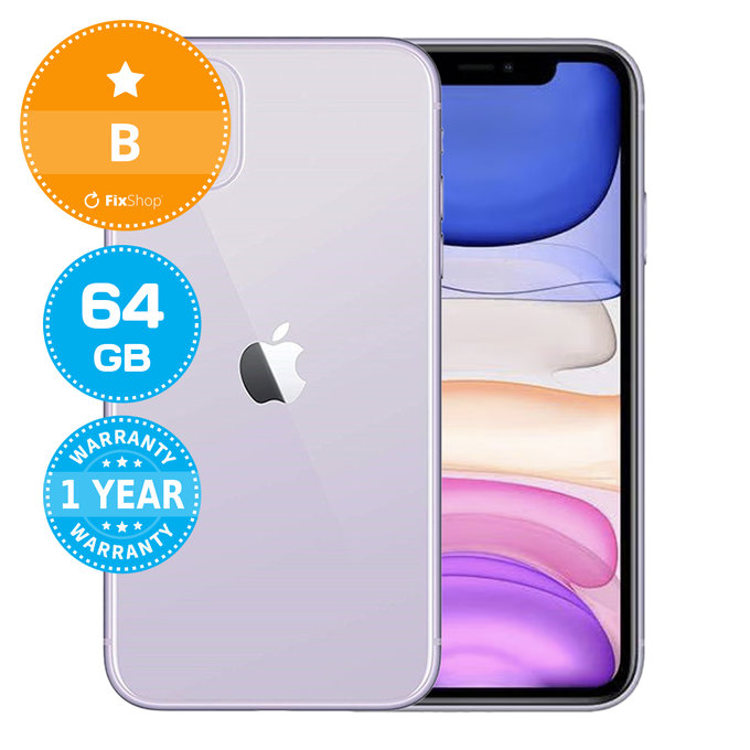 Apple iPhone 11 Purple 64GB B Prenovljen