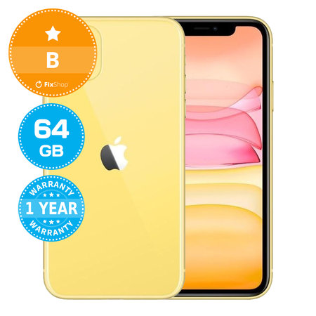 Apple iPhone 11 Yellow 64GB B Prenovljen