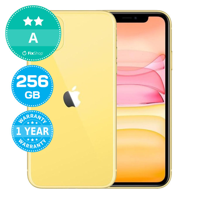 Apple iPhone 11 Yellow 256GB A Prenovljen