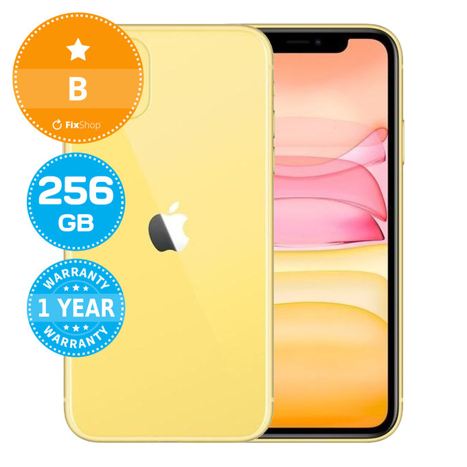 Apple iPhone 11 Yellow 256GB B Prenovljen