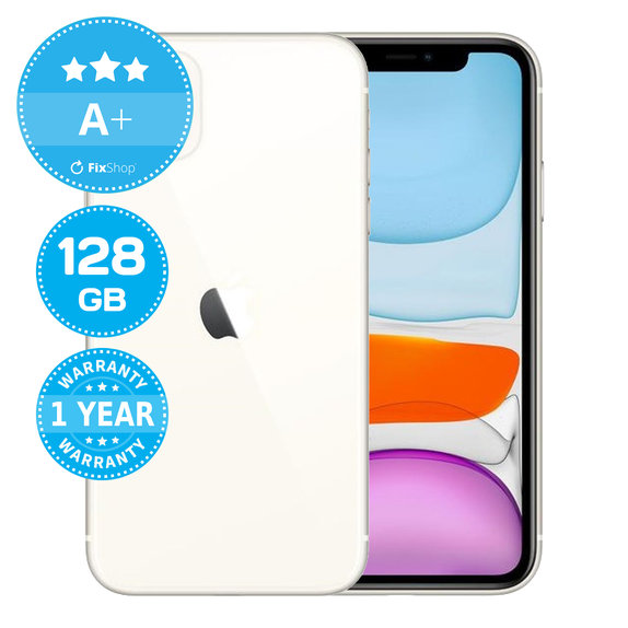 Apple iPhone 11 White 128GB A+ Prenovljen