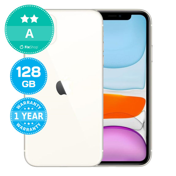 Apple iPhone 11 White 128GB A Prenovljen