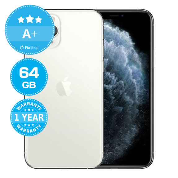 Apple iPhone 11 Pro Silver 64GB A+ Prenovljen