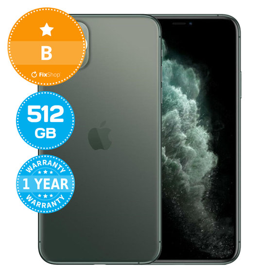 Apple iPhone 11 Pro Max Midnight Green 512GB B Prenovljen