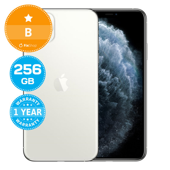 Apple iPhone 11 Pro Max Silver 256GB B Prenovljen