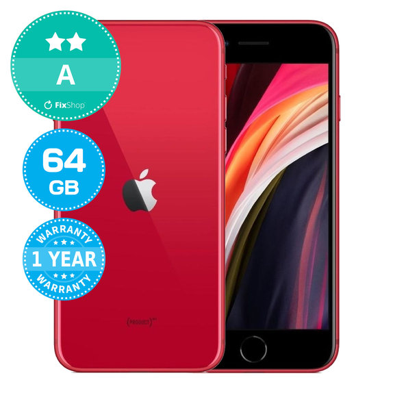 Apple iPhone SE (2nd Gen 2020) (PRODUCT)RED 64GB A Prenovljen