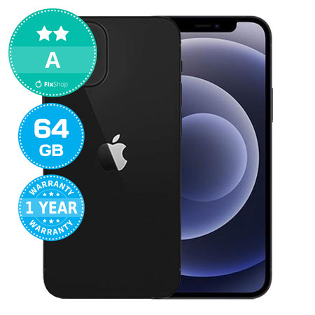 Apple iPhone 12 Mini Black 64GB A Prenovljen