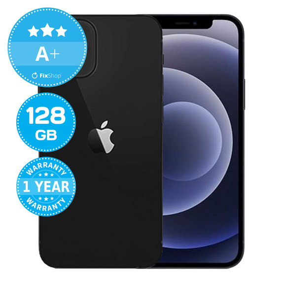 Apple iPhone 12 Mini Black 128GB A+ Prenovljen