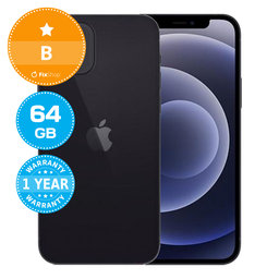 Apple iPhone 12 Black 64GB B Prenovljen