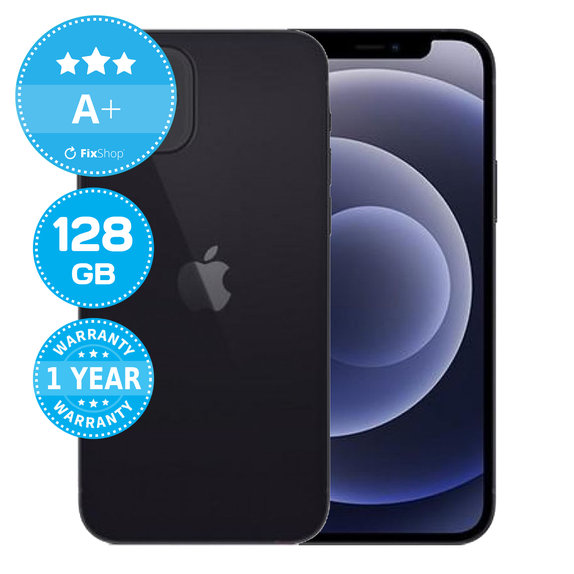 Apple iPhone 12 Black 128GB A+ Prenovljen