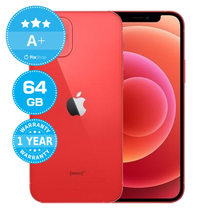 Apple iPhone 12 (PRODUCT)RED 64GB A+ Prenovljen