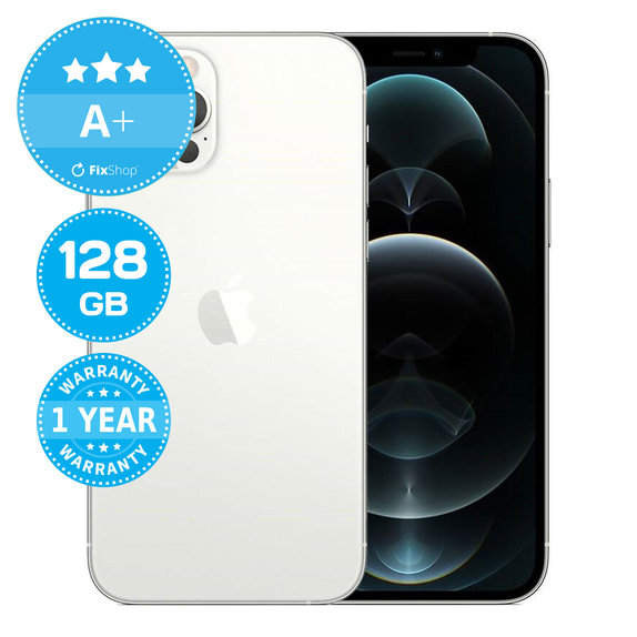 Apple iPhone 12 Pro Silver 128GB A+ Prenovljen
