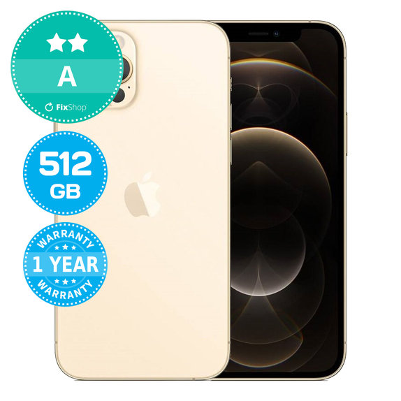 Apple iPhone 12 Pro Gold 512GB A Prenovljen