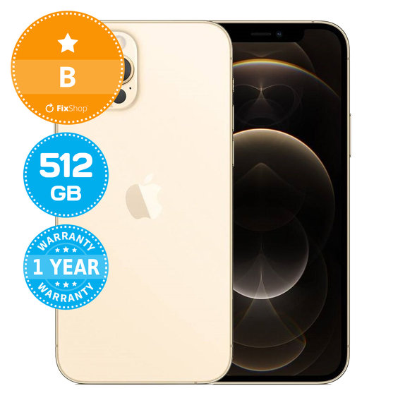 Apple iPhone 12 Pro Gold 512GB B Prenovljen