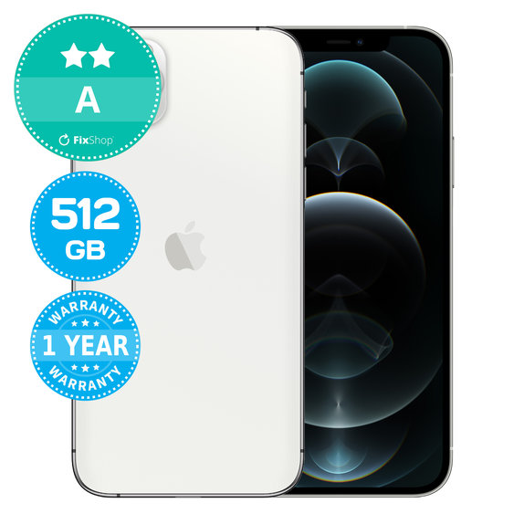 Apple iPhone 12 Pro Max Silver 512GB A Prenovljen