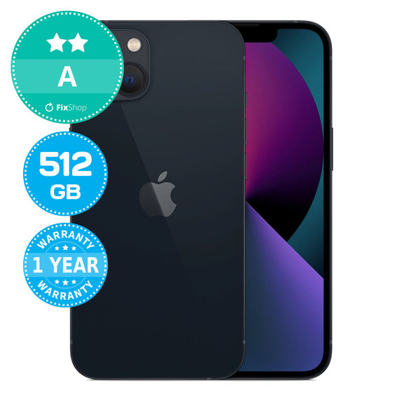 Apple iPhone 13 Midnight 512GB A Prenovljen