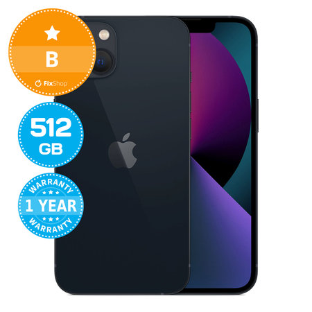 Apple iPhone 13 Midnight 512GB B Prenovljen