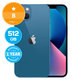 Apple iPhone 13 Blue 512GB B Prenovljen