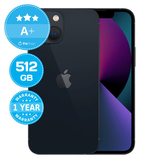 Apple iPhone 13 Mini Midnight 512GB A+ Prenovljen
