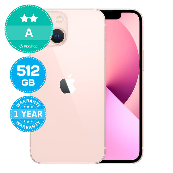 Apple iPhone 13 Mini Pink 512GB A Prenovljen