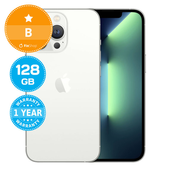 Apple iPhone 13 Pro Silver 128GB B Prenovljen