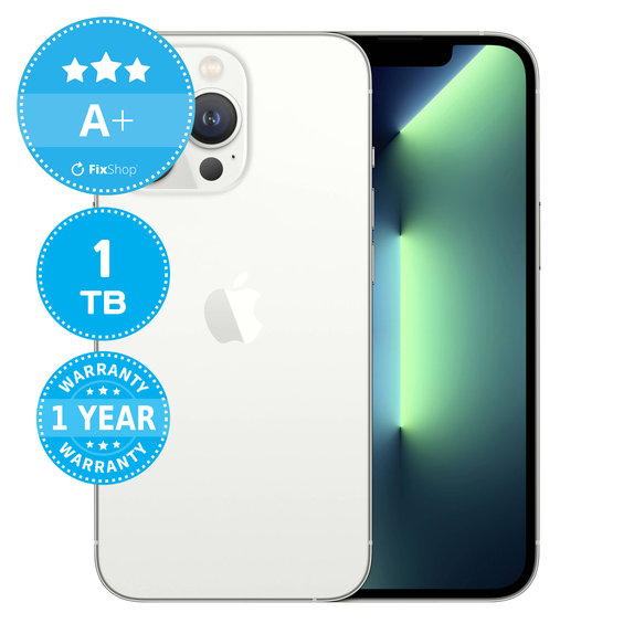 Apple iPhone 13 Pro Silver 1TB A+ Prenovljen