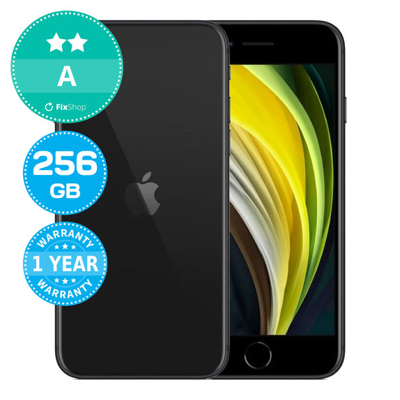 Apple iPhone SE (3rd Gen 2022) Midnight 256GB A Prenovljen