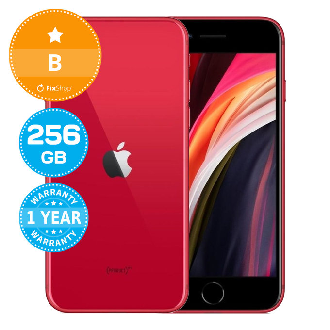 Apple iPhone SE (3rd Gen 2022) (PRODUCT)RED 256GB B Prenovljen