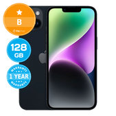 Apple iPhone 14 Midnight 128GB B Prenovljen