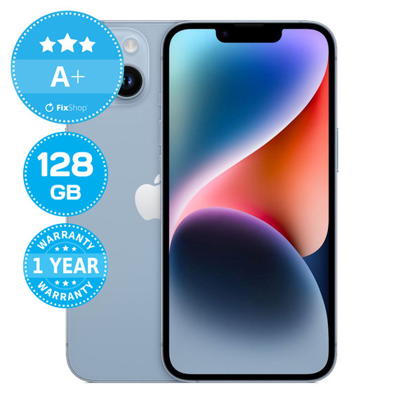 Apple iPhone 14 Blue 128GB A+ Prenovljen
