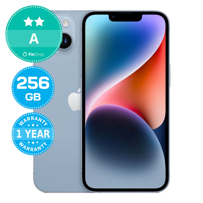 Apple iPhone 14 Blue 256GB A Prenovljen