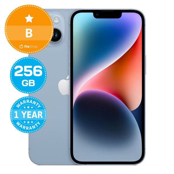 Apple iPhone 14 Blue 256GB B Prenovljen