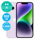 Apple iPhone 14 Purple 512GB A Prenovljen