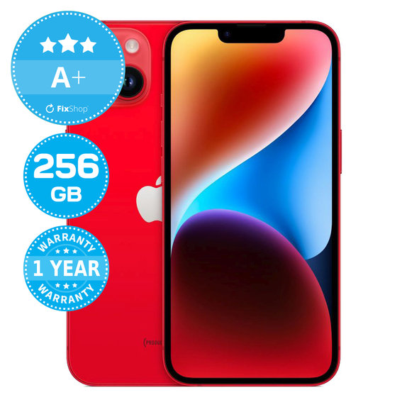 Apple iPhone 14 (PRODUCT)RED 256GB A+ Prenovljen