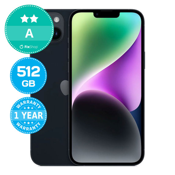 Apple iPhone 14 Plus Midnight 512GB A Prenovljen