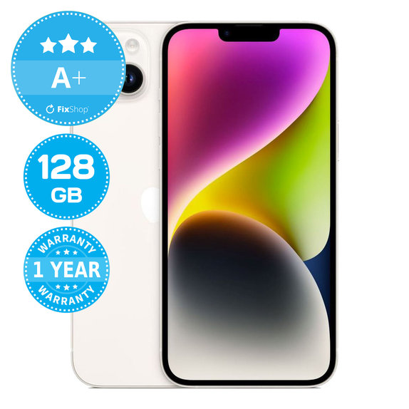 Apple iPhone 14 Plus Starlight 128GB A+ Prenovljen