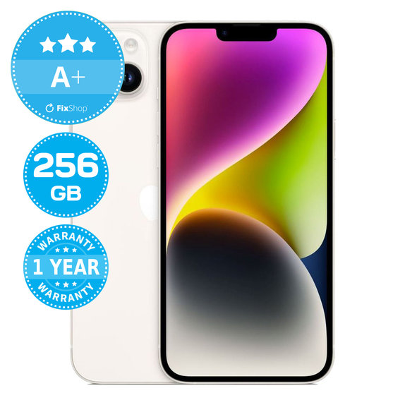 Apple iPhone 14 Plus Starlight 256GB A+ Prenovljen
