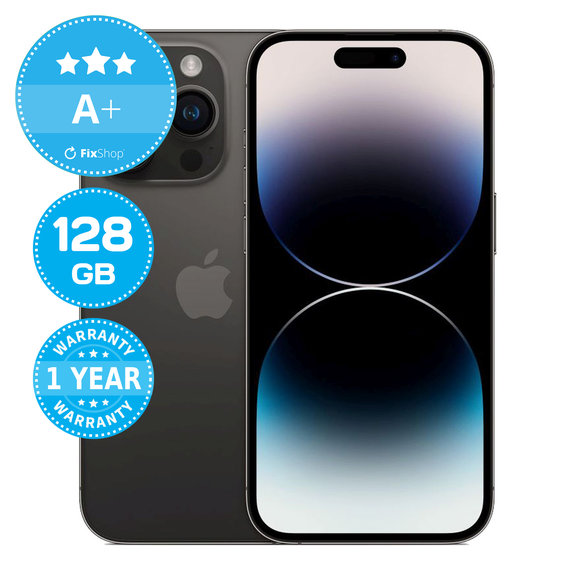 Apple iPhone 14 Pro Space Black 128GB A+ Prenovljen