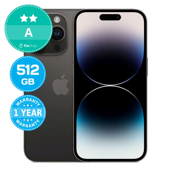 Apple iPhone 14 Pro Space Black 512GB A Prenovljen