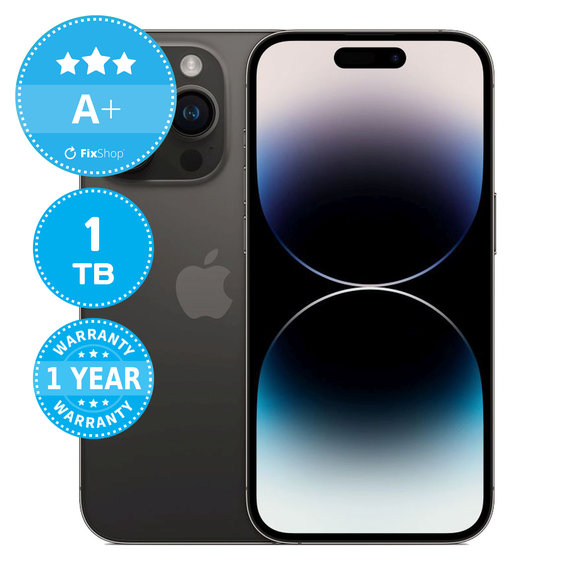 Apple iPhone 14 Pro Space Black 1TB A+ Prenovljen
