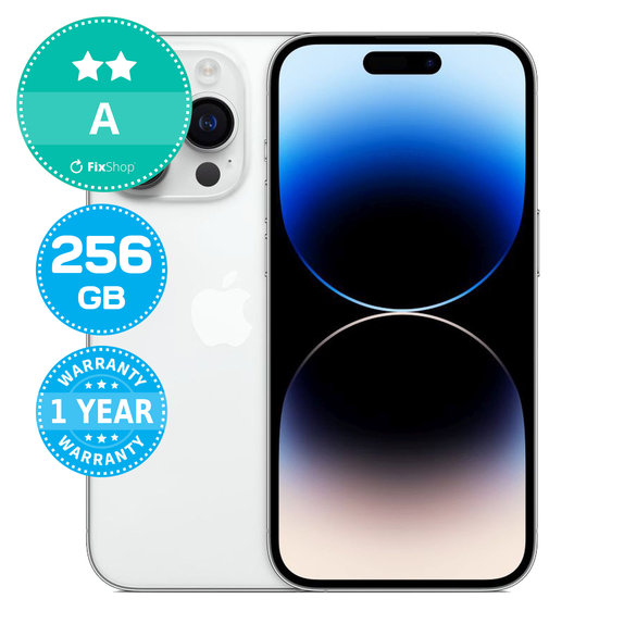 Apple iPhone 14 Pro Silver 256GB A Prenovljen
