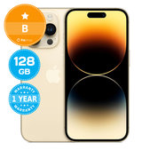 Apple iPhone 14 Pro Gold 128GB B Prenovljen