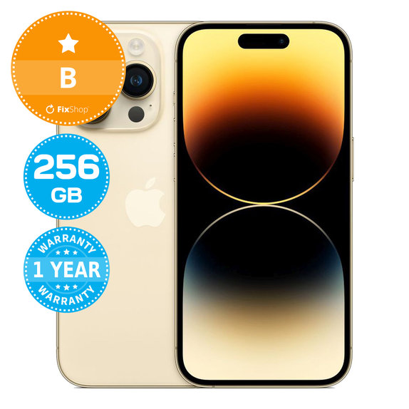 Apple iPhone 14 Pro Gold 256GB B Prenovljen