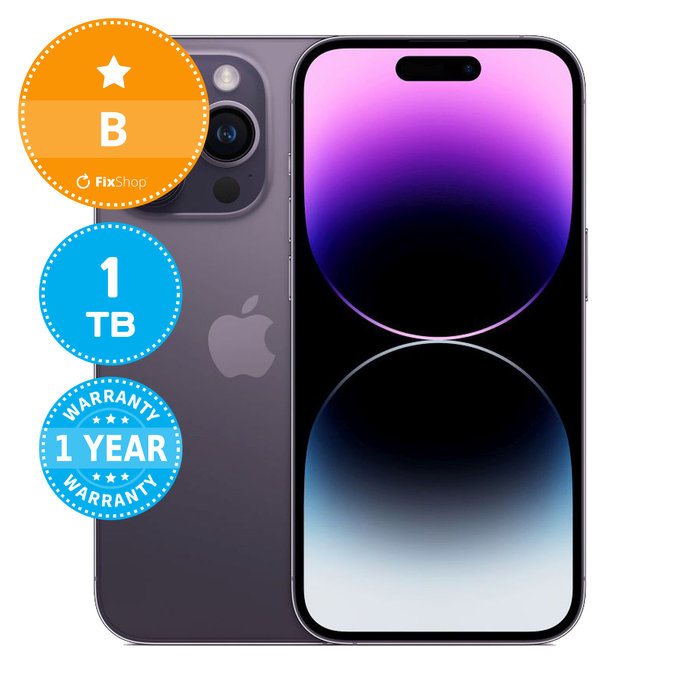 Apple iPhone 14 Pro Deep Purple 1TB B Prenovljen